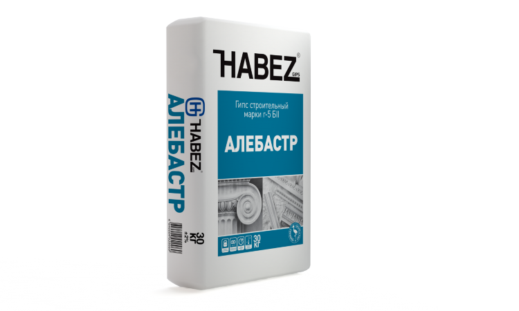 Гипс строительный HABEZ-ГИПС-Алебастр, 25 кг