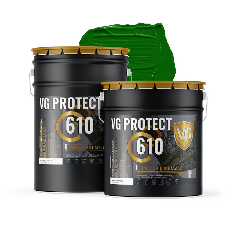 Эмаль "VG protect 610" RAL 6029 зелёный 2