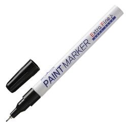 Маркер-краска "Extra Fine Paint Marker" черная, 1мм, нитро-основа MunHwa
