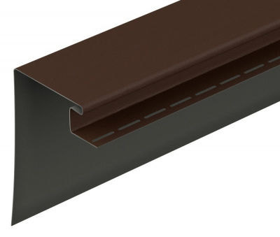 Профиль фасадный Docke Околооконный 230 мм Шоколад