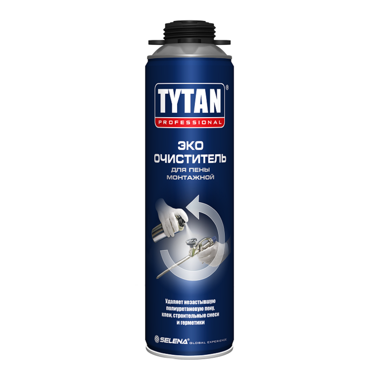 Очиститель монтажной пены Tytan Professional 500 мл