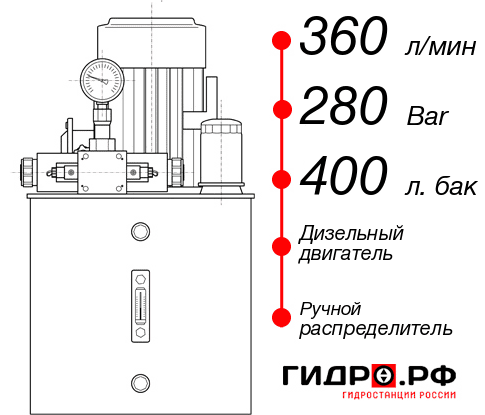 Маслостанция НДР-360И2840Т