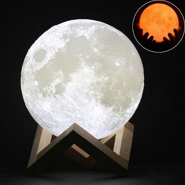 Ночник 3d Moon Lamp. Светильник Луна 3 д Moon Lite. 3d светильник «Луна». Ночник Луна 12см (RGB).