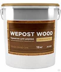 Акриловый герметик для деревянного домостроения Wepost Wood 