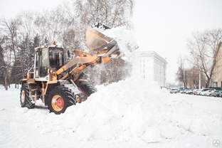 Уборка территории от снега 