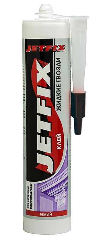 Жидкие гвозди JETFIX белый картридж 280мл