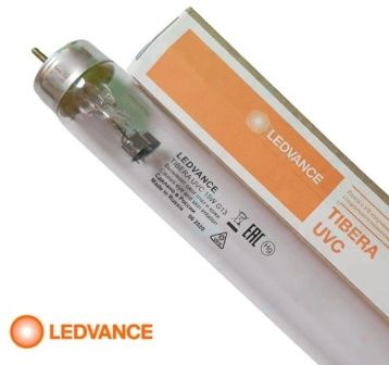 Бактерицидная лампа ЛЛ с УФ-с излучением TIBERA UVC 15W G13 T8 Ledvance 4058075499201