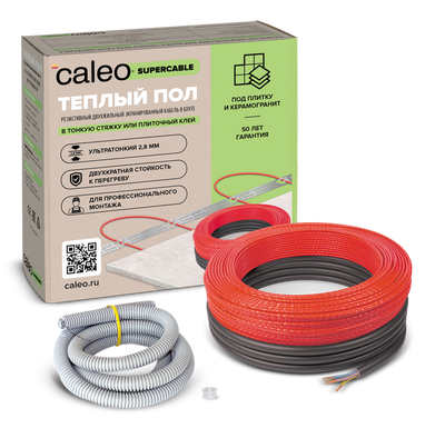 Нагревательный кабель Caleo Supercable 18W-50
