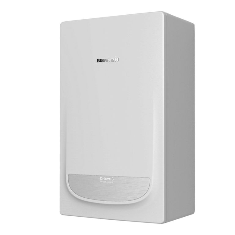 Газовый настенный двухконтурный котел NAVIEN DELUXE S 16K Smart, 16кВт, коаксиальный, Навьен.