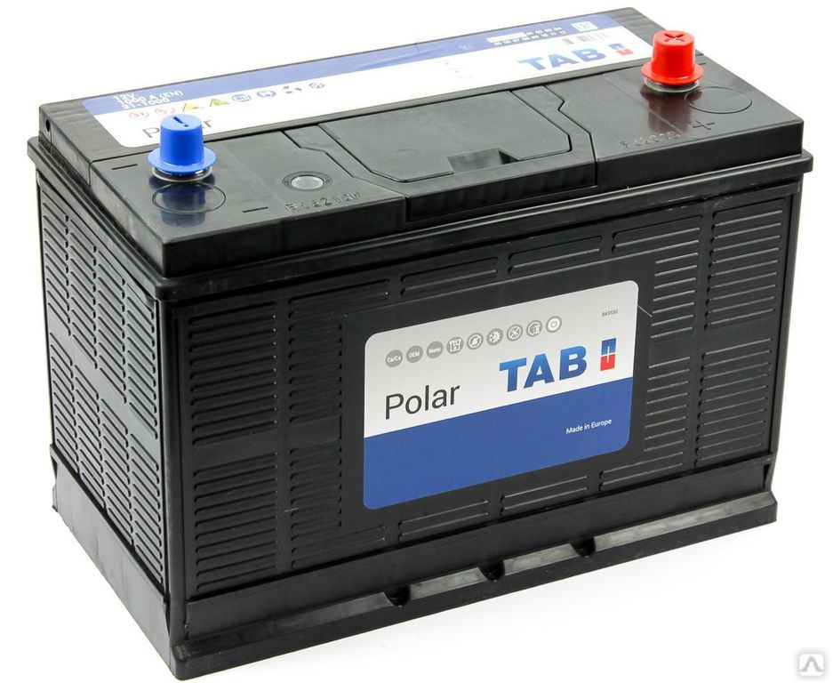 Аккумулятор автомобильный tab polar