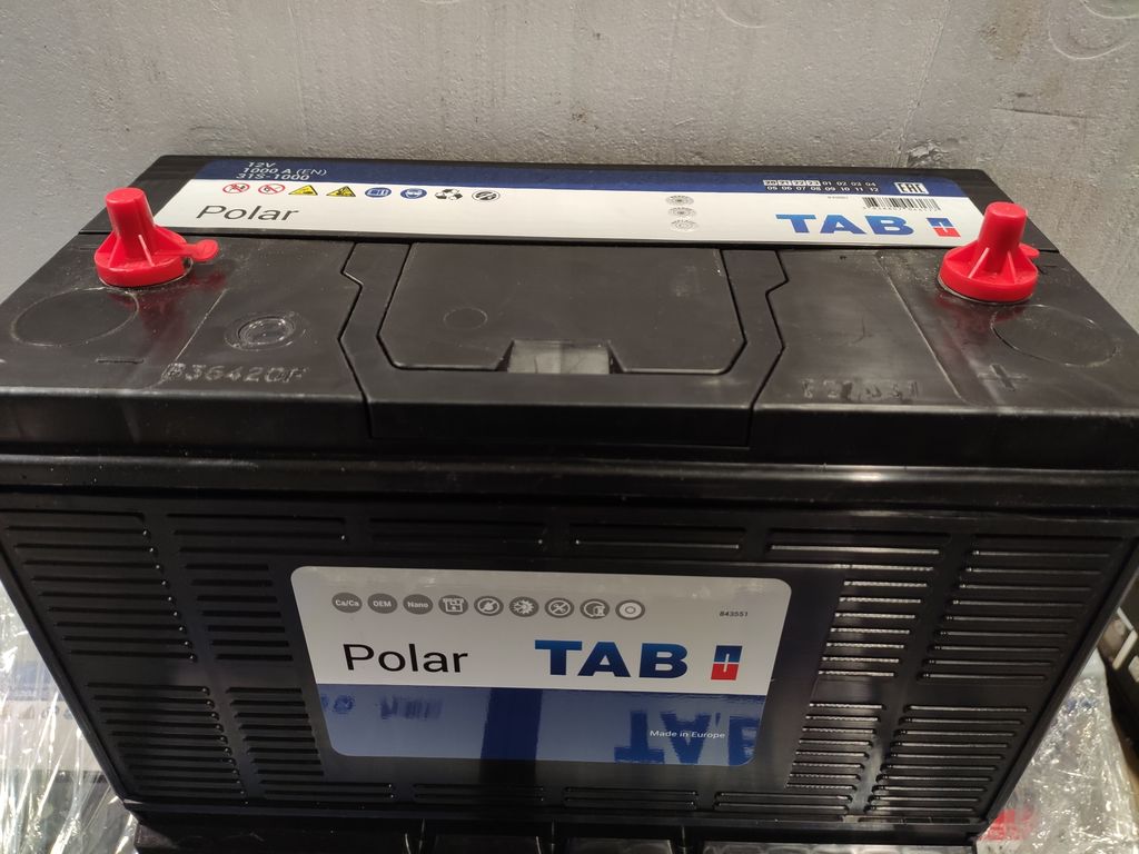 Аккумулятор автомобильный TAB Polar Truck 31-1000S 12V купить от компании  Аккумуляторный Дом | Санкт-Петербург