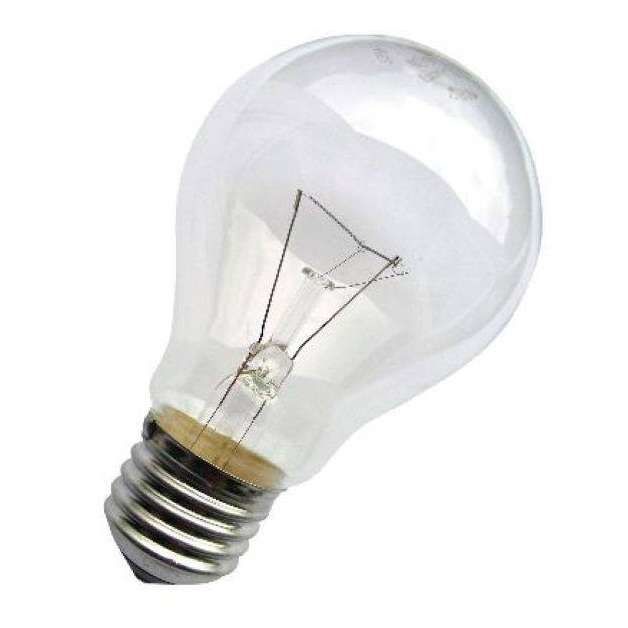 Лампа накаливания Б 75 Вт E27 230-230В (верс.) Лисма 304169500\304306300