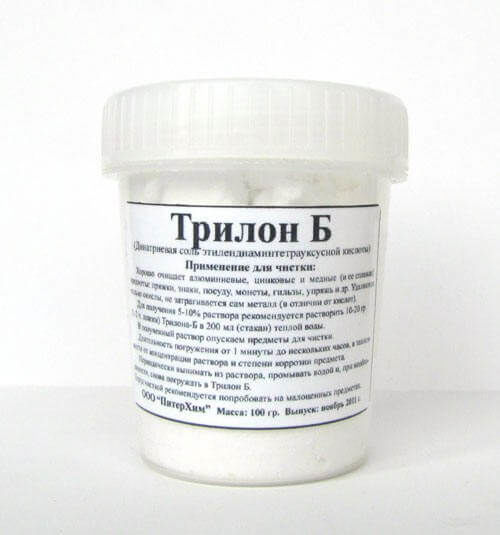 Трилон Б/ Динатриевая соль/КНР/ по 25 кг