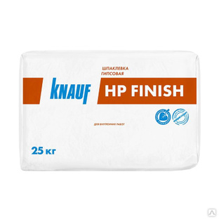 Кнауф Шпаклевка гипсовая HP-Finish 25кг Финишная Knauf Кнауф Шпаклевка гипсовая HP-Finish (25кг) Финишная 