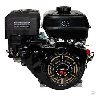 Двигатель бензиновый Lifan 177F D25, 3А (крышка картера F-R) 
