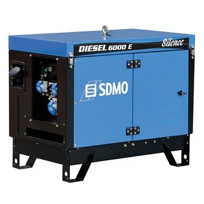 Дизельный генератор портативный KOHLER-SDMO Diesel 6000 E Silence
