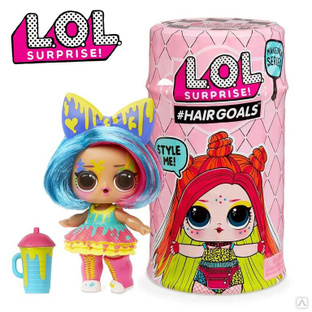 Кукла LOL Модное перевоплощение аналог L.O.L. Surprise Hairgoals BL1154
