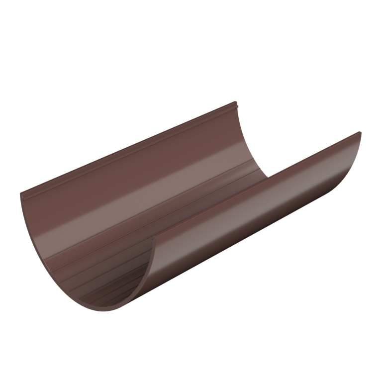 Желоб водосточный ПВХ Технониколь D 125 мм, 3 м коричневый