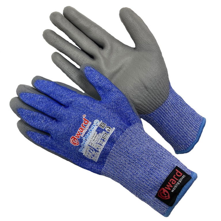 Противопорезные перчатки с полиуретановым покрытием GWARD No-Cut Markus