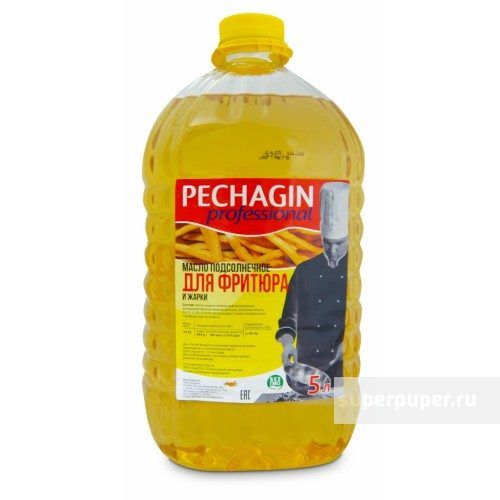 Масло фритюрное "Pechagin Professional" 5 л, 2 шт, 12 мес