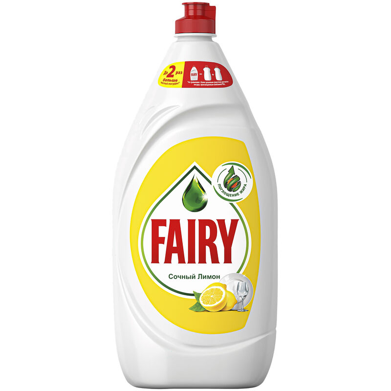 Средство для мытья посуды Fairy Сочный Лимон 1.35 л