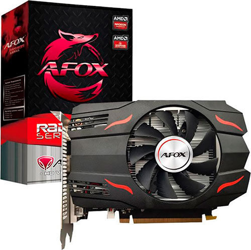 Видеокарта Afox Radeon RX550 4GB (AFRX550-4096D5H4-V4)