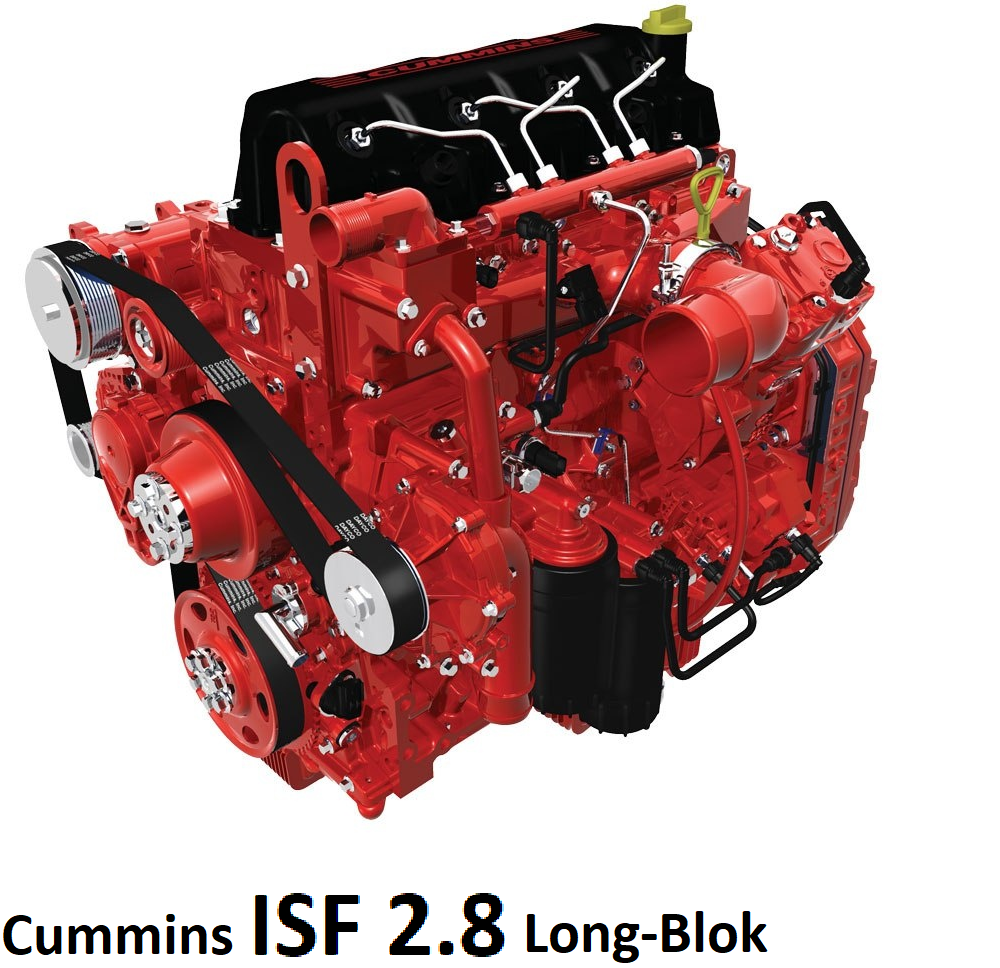 Лонг блок двигателя Cummins ISF 2.8