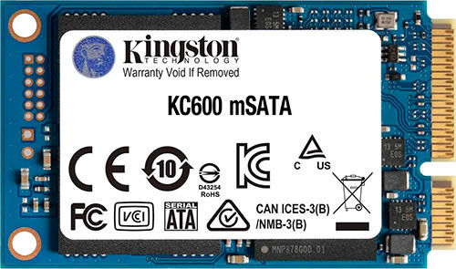 SSD накопитель Kingston mSATA SKC600 256 Гб SATA III (SKC600MS/256G)