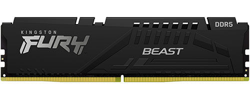 Оперативная память Kingston DDR5 32GB 5200MHz FURY Beast Black (KF552C36BBE-32)
