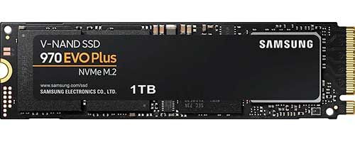 SSD накопитель Samsung M.2 970 EVO Plus 1000 Гб PCIe (MZ-V7S1T0B/AM)