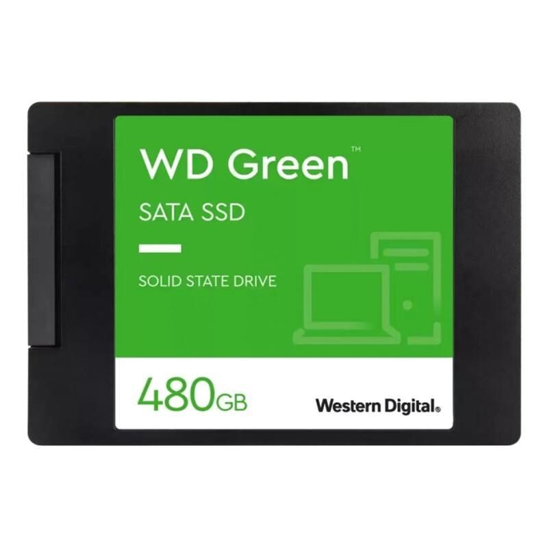 SSD накопитель Western Digital Green 480 ГБ (WDS480G3G0A)