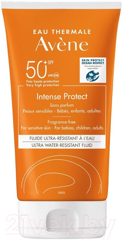 Крем солнцезащитный Avene Флюид Intense Protect SPF50+ 1