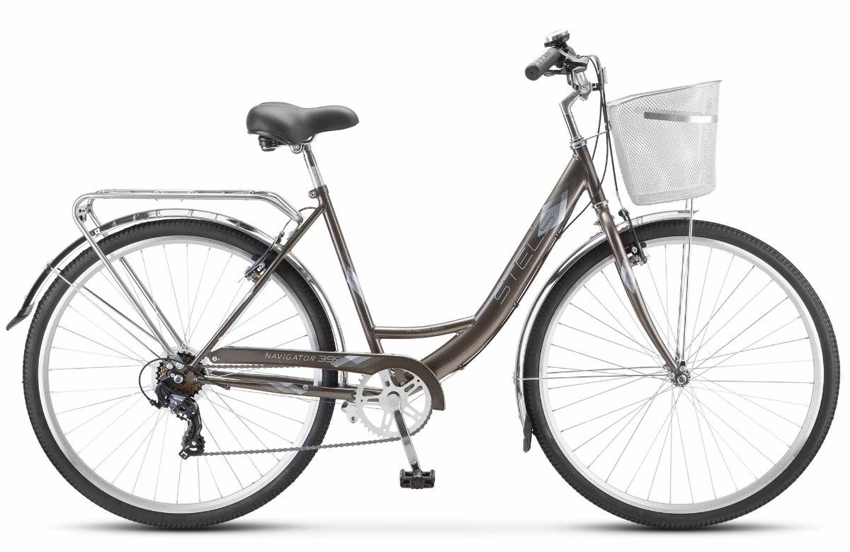 Велосипед для города и туризма STELS Navigator 395 28 Z010, 20" чёрный