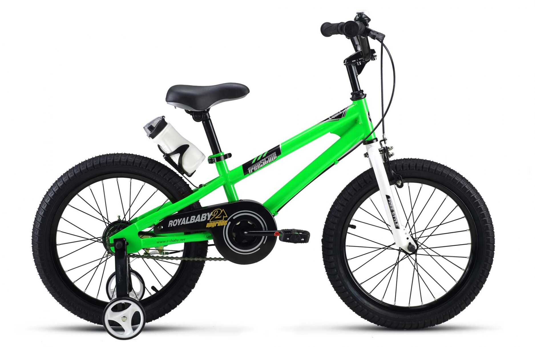 Велосипед детский Royal Baby Freestyle Steel 14, 14" зеленый