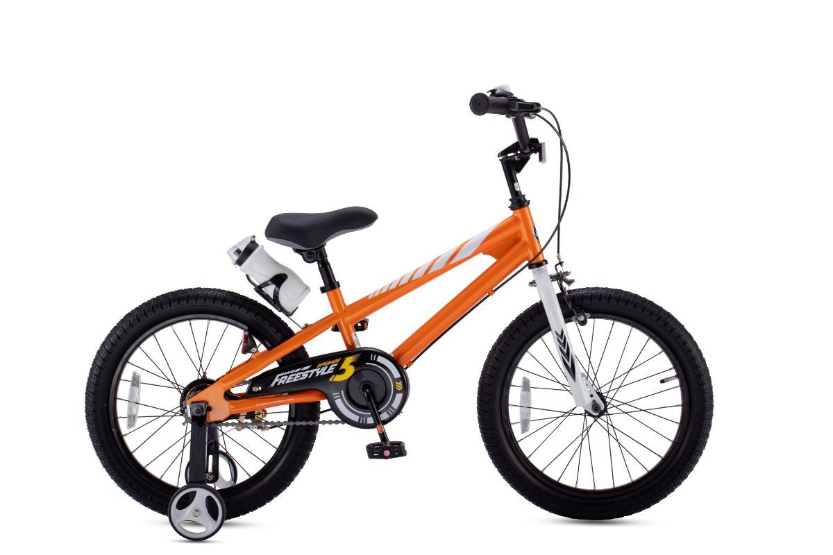 Велосипед детский Royal Baby Freestyle Steel 16, 16" оранжевый