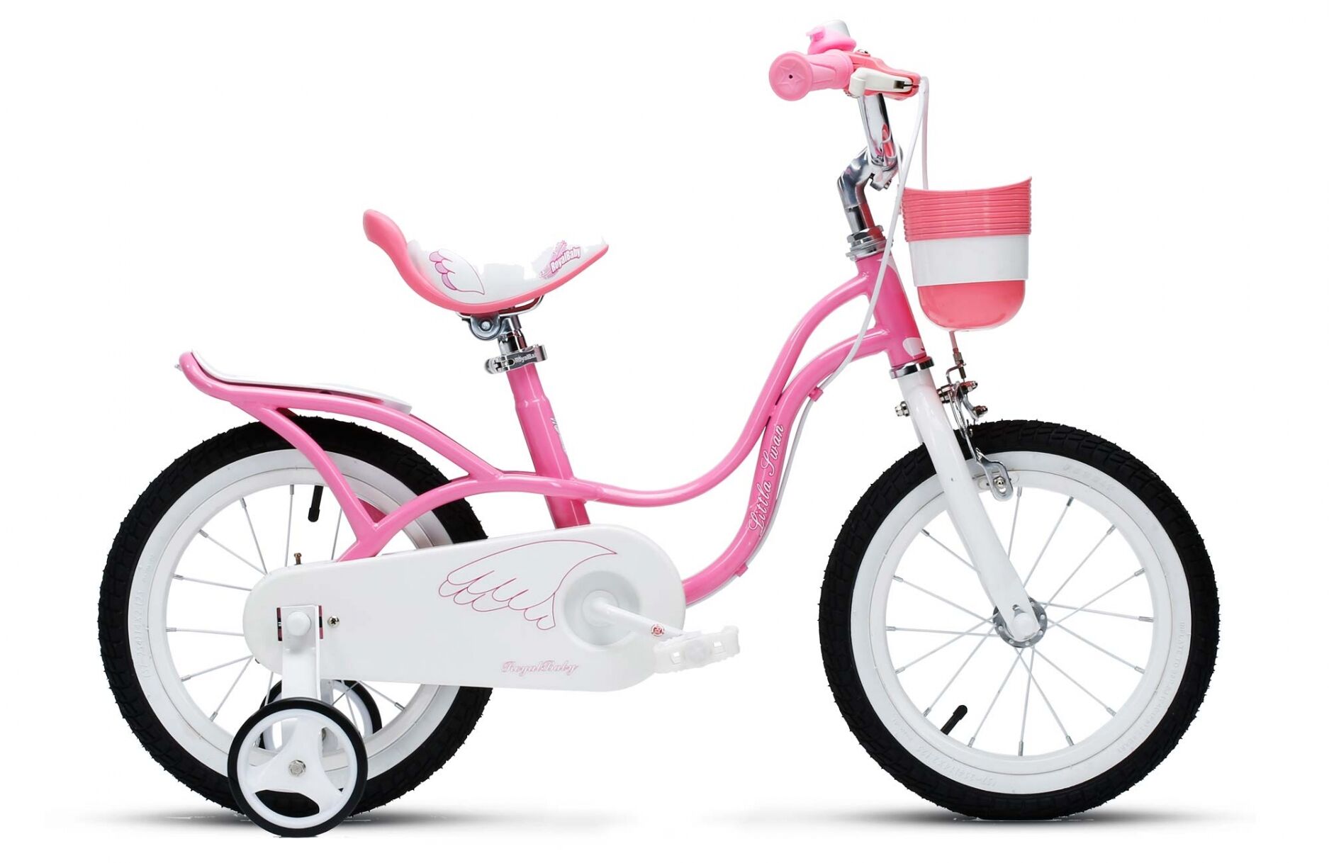 Велосипед детский Royal Baby Little Swan New 18, 18" розовый