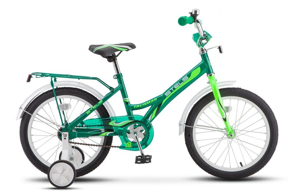 Велосипед детский STELS Talisman 18" Z010, 12" зеленый