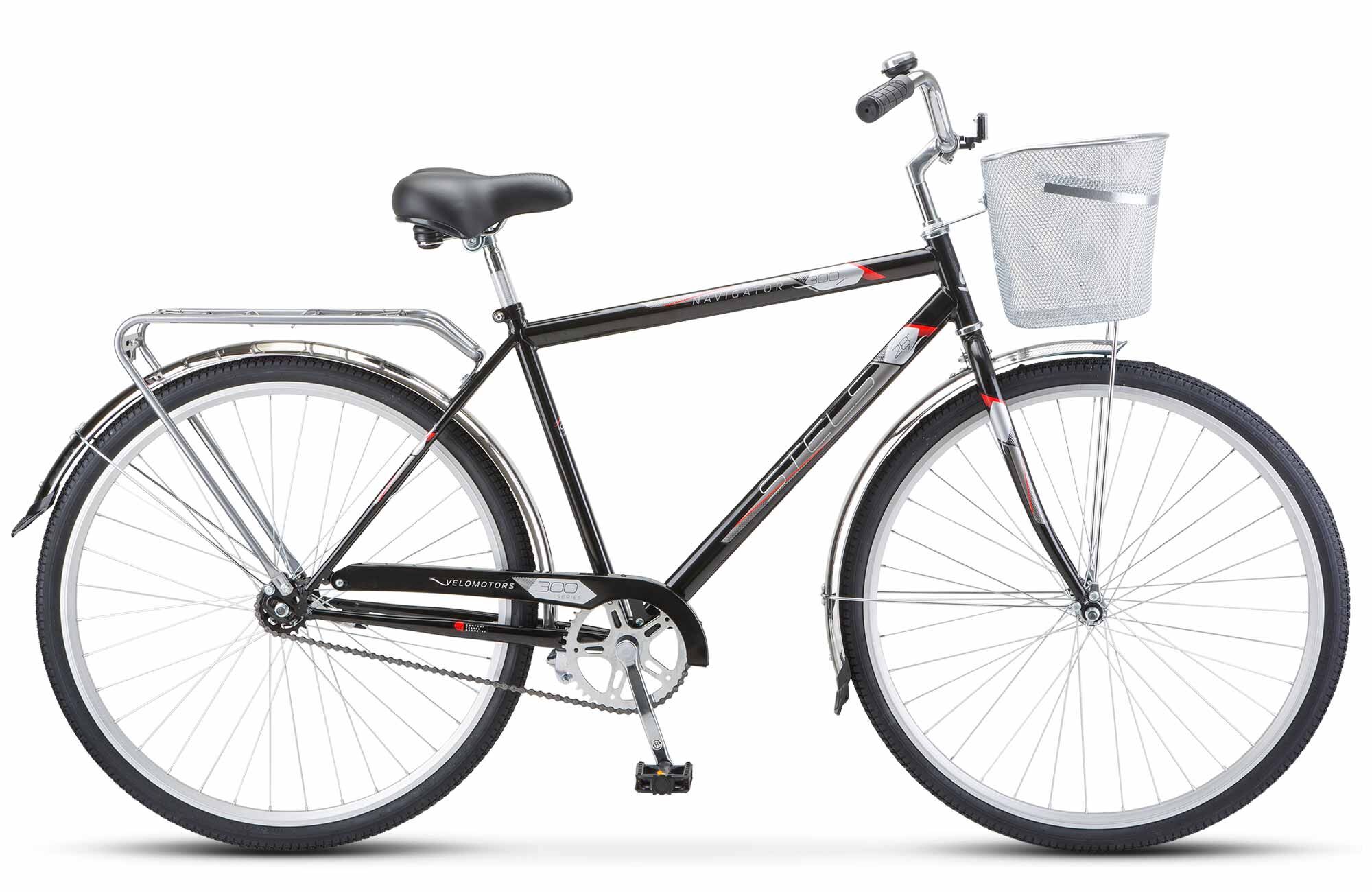 Велосипед для города и туризма STELS Navigator 300 С 28" Z011, 20" черный