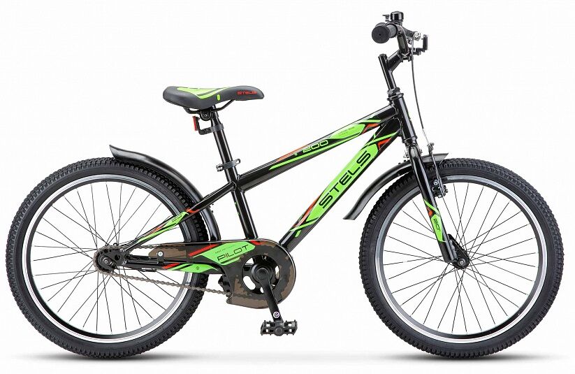 Велосипед детский STELS Pilot-200 VC 20" Z010, 11" Темно-серый