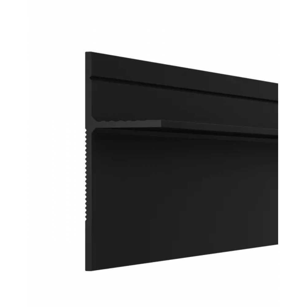 Теневой плинтус скрытого монтажа Pro Design Panel, Черный МУАР 2700 мм
