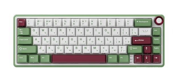 6935280823930, Клавиатура механическая Royal Kludge R65 Проводная зелёный