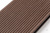 Террасная доска Верста МПК 3000х150х24 мм Вельвет+Тиснение Шоколад #1