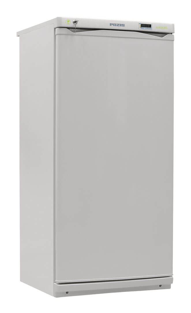 Холодильник ХФ-250-4 ПОЗИС фармацевтический для хранения препаратов и вакцин (дверь металлическая, блок управления БУ-М0