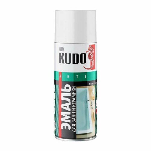 Кудо KU-1301 Эмаль для ванн белая (0,52л) KUDO