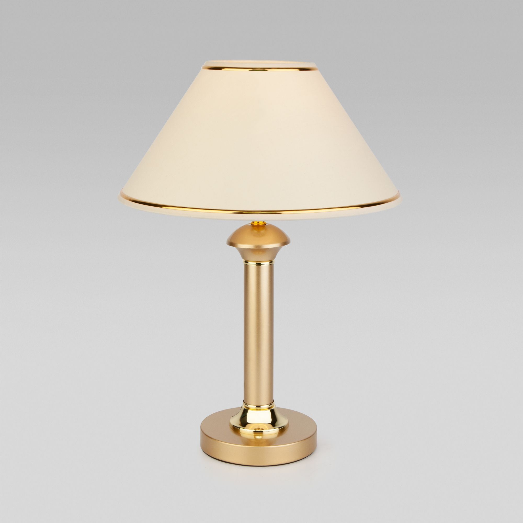 Классическая настольная лампа 60019/1 перламутровое золото