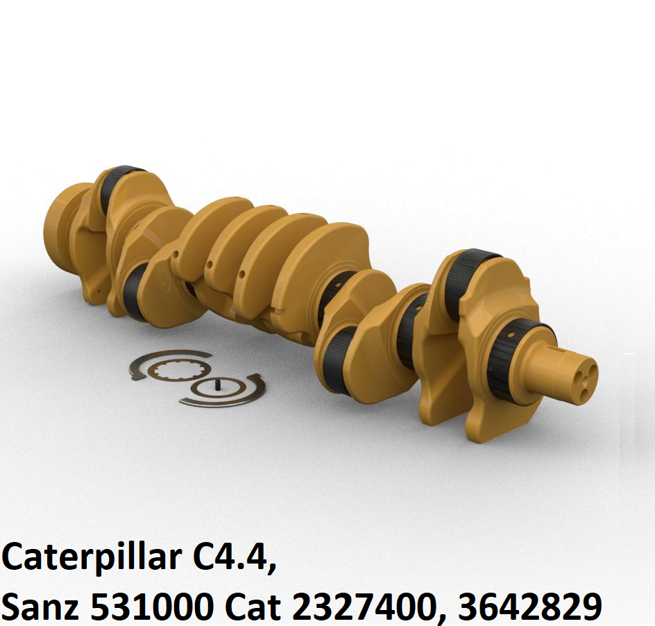 Коленвал Caterpillar C4.4, Sanz 531000 Cat 2327400, 3642829