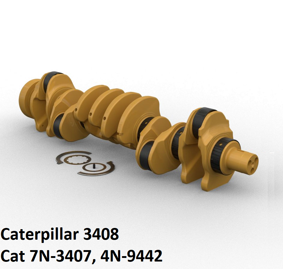 Коленвал Caterpillar 3408 Cat 7N-3407, 4N-9442