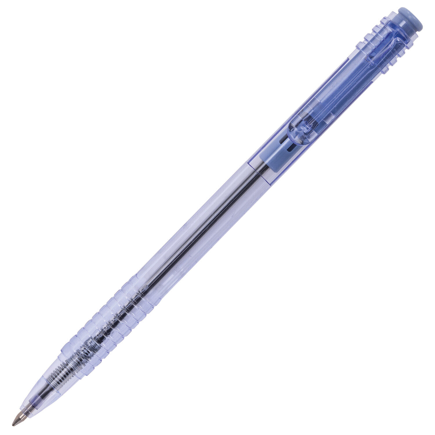 Ручка шариковая BRAUBERG автомат синяя маслянная 142712