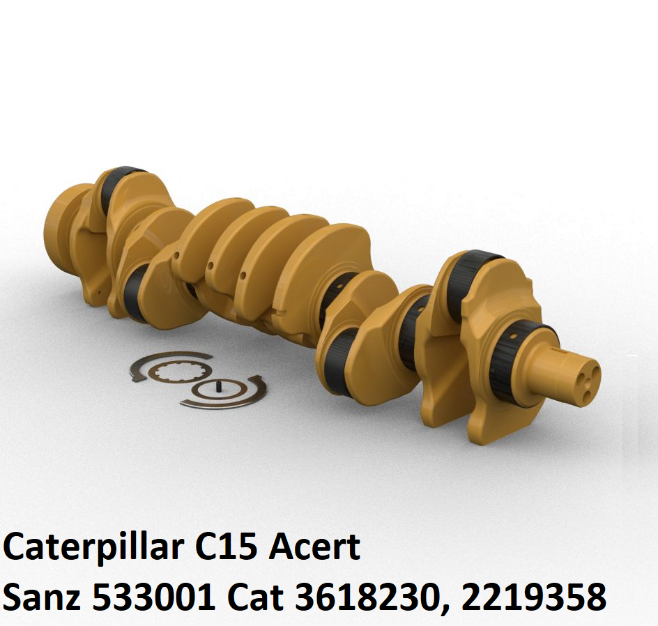 Коленвал Caterpillar C15 Acert Sanz 533001 Cat 3618230, 2219358