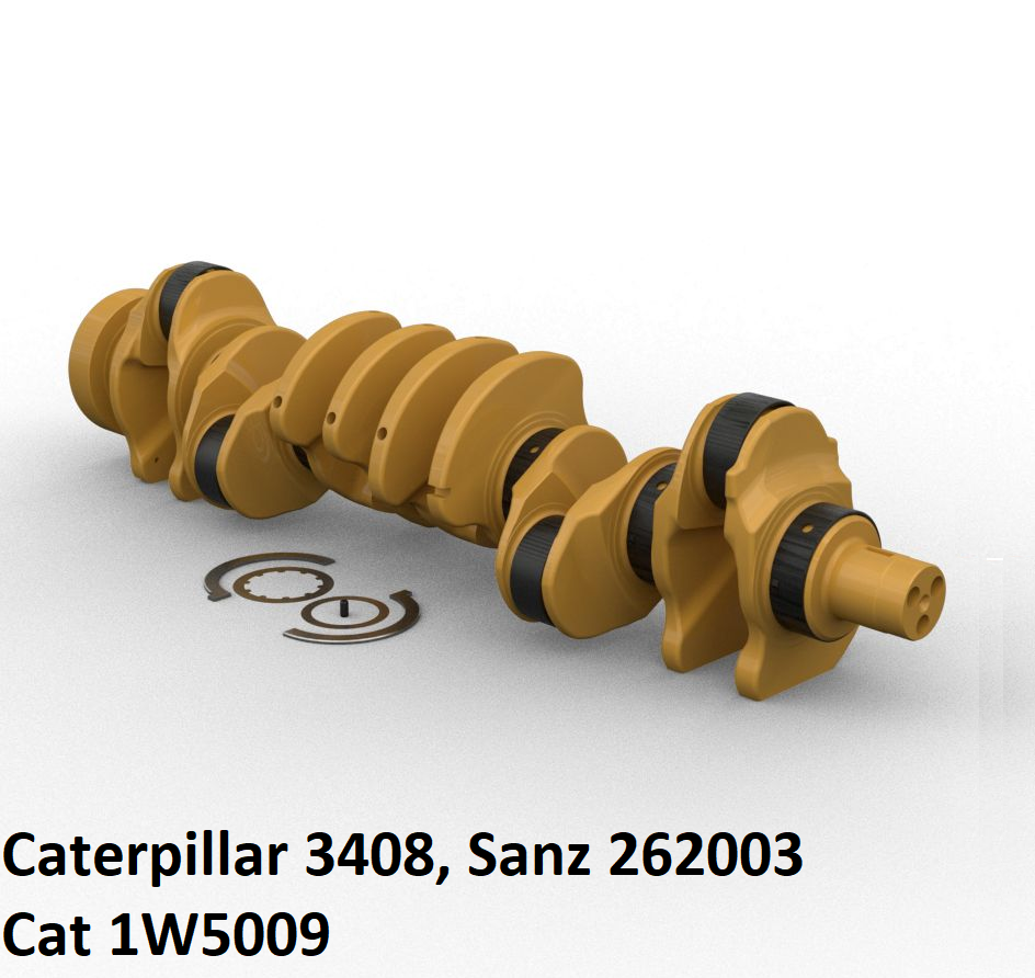 Коленвал Caterpillar 3408, Sanz 262003 Cat 1W5009